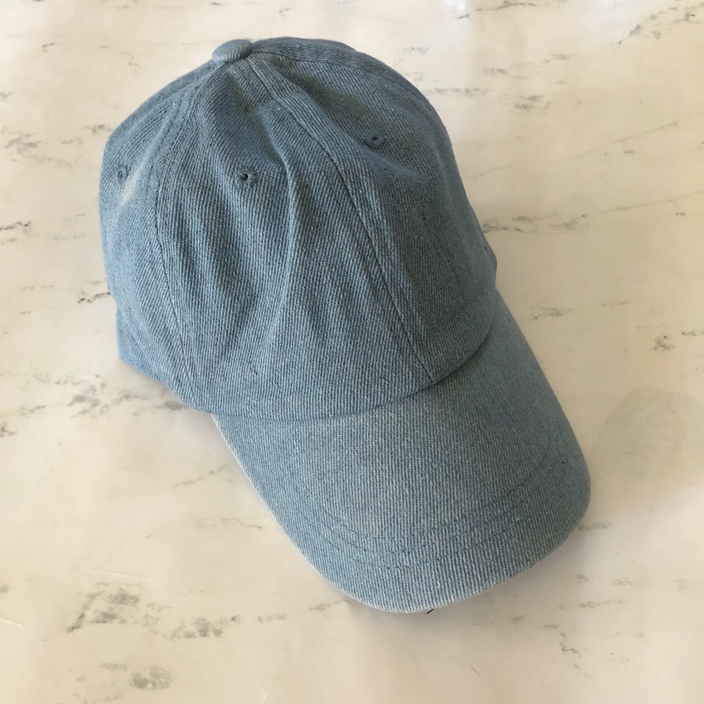 Denim Dad Hat low profile 100% Cotton baseball cap